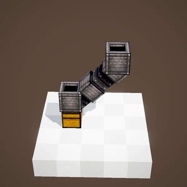 Chutes linked diagonally, going down like stairs