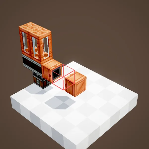 Interface fixe posée avec un bloc d’écart