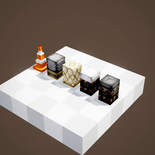 Shots, grapeshot, Mortar Stone and Traffic Cone