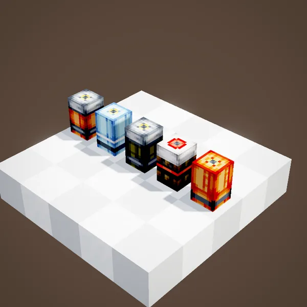CBC shells placed as blocks: HE, AP, shrapnel, smoke, fluid
