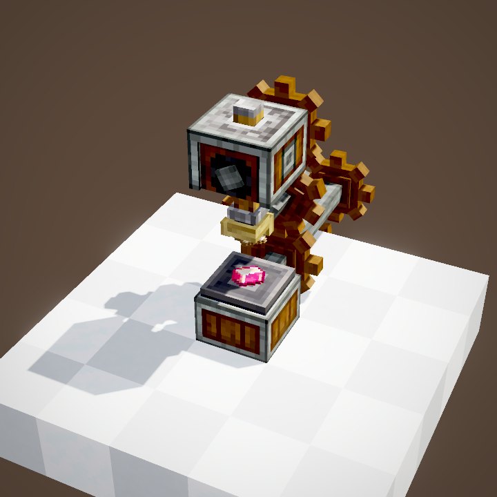Sand Paper, Polished Rose Quartz and Precision Mechanism