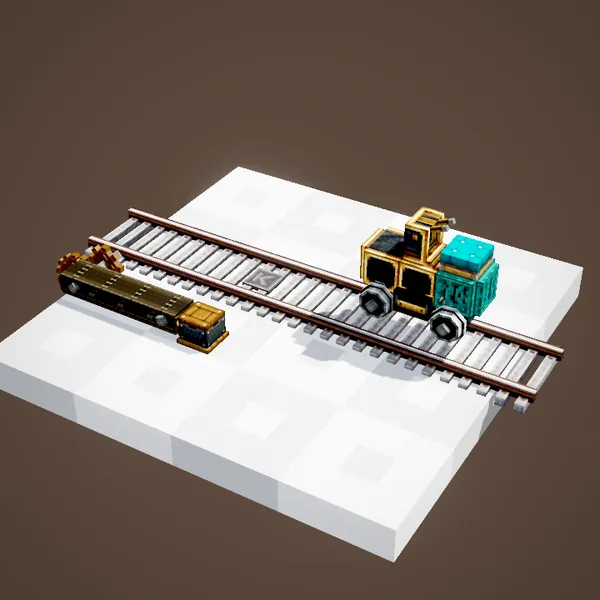 Planning de train amené à la station par un tapis