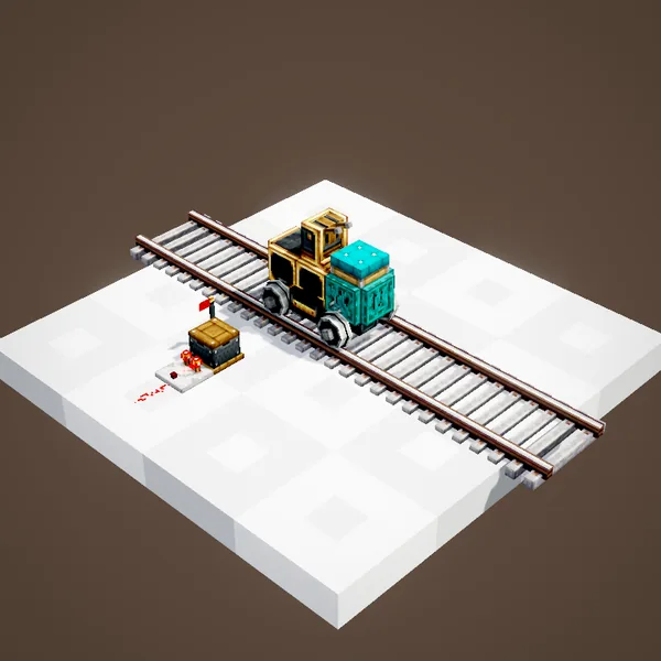 Comparateur allumé par un train à quai