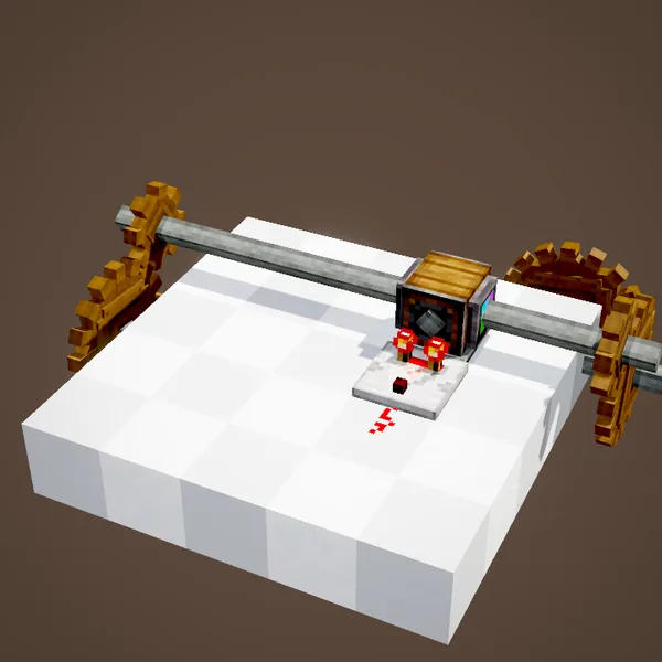 A comparator against the Speedometer, wired to redstone dust