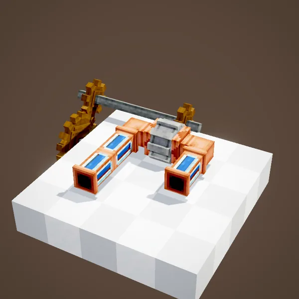 An open pipe end facing a water source